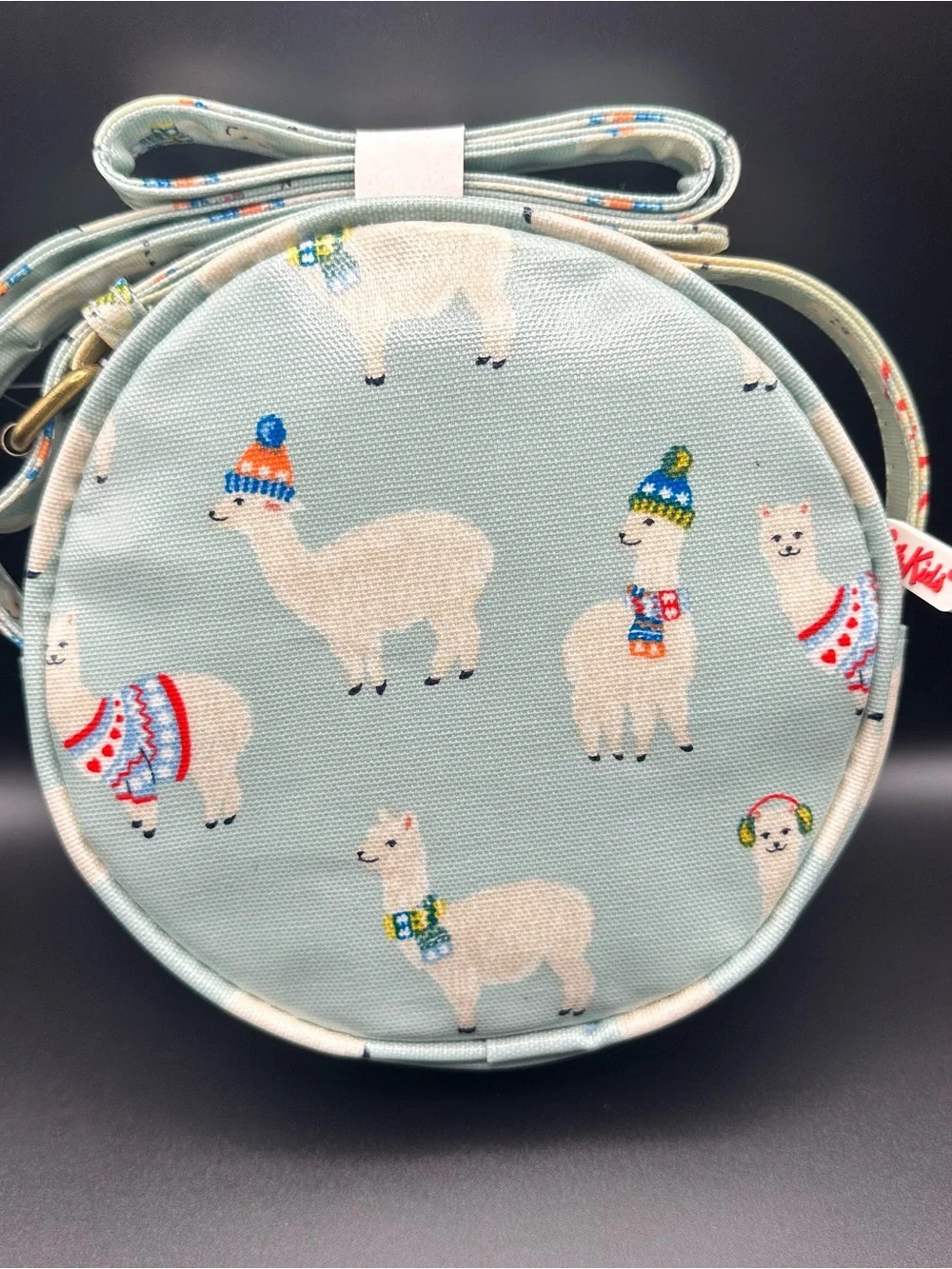 Cath Kidston Mint Kids Llama Round Crossbody Bag